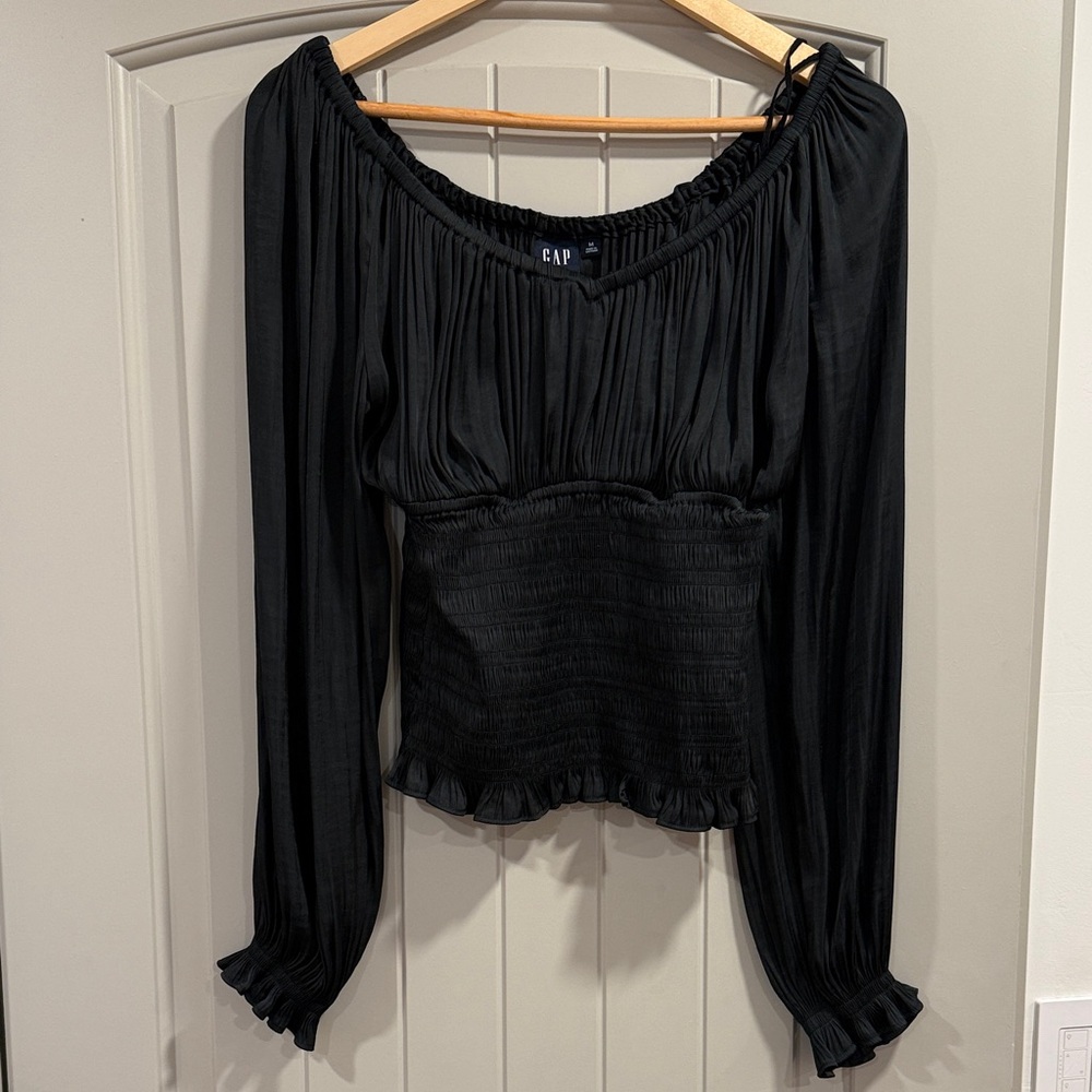 GAP Women's Elegant Black Blouse